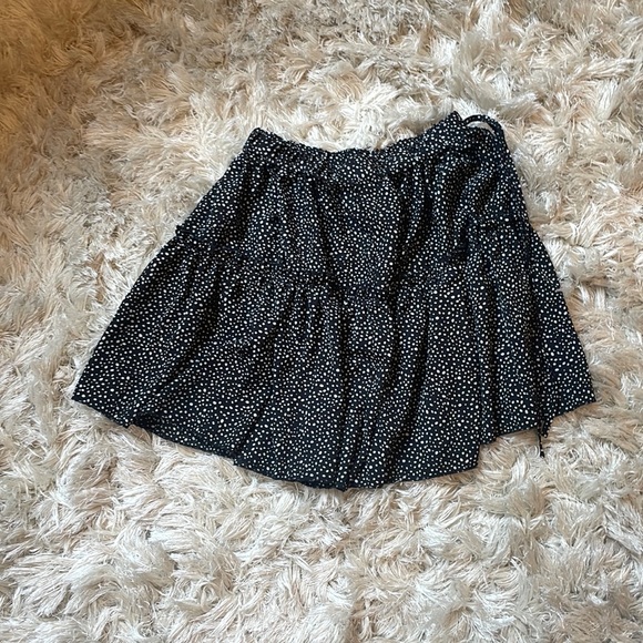 Black Dotted Skirt main image 0